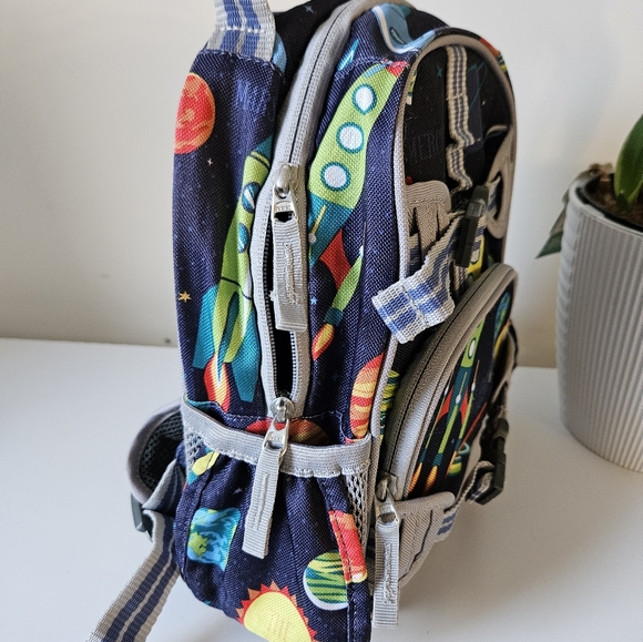 Pottery Barn Kids Navy Solar System Mini Backpack - Picture 5 of 9